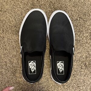 Vans Classic Black Slip-On Shoes